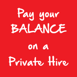 Private Hire: Balance Payment